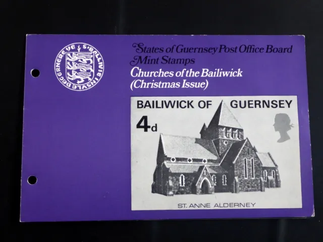 Guernsey Post Office Board - 1970 Churches of the Bailiwick 1st Series. (B2197)