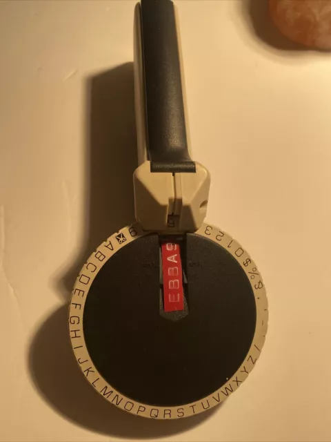 Vintage Scotch Brand Label Maker EA 350 LABELER  No Tape zaf