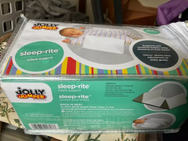 JOLLY JUMPER SLEEP-RITE INFANT SUPPORT Brand new Unwanted gift Undamaged