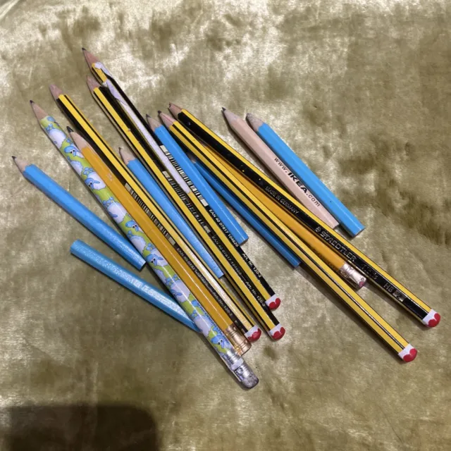 MATITE STEADLER HB2 x 5 + 6 matite blu notebook +ikea / pecora / 2