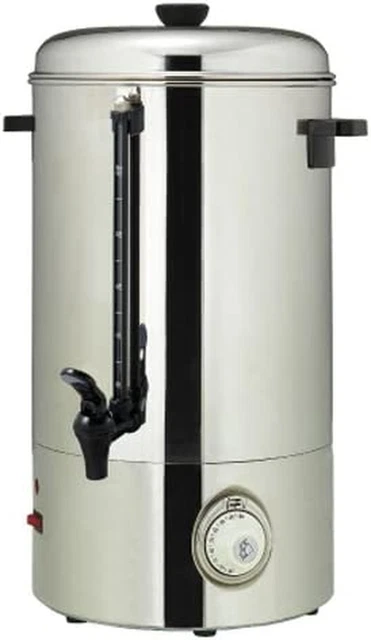 MUR100 Stainless Steel Hot Water Urn - 100 Cups