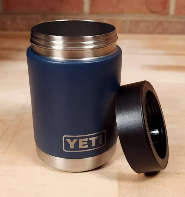 Yeti Rambler Colster Can Insulator 12oz Can Cooler Blue