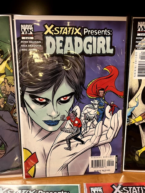 X-STATIX Presents: DEADGIRL #1-5 Complete Limited Set 2005 Marvel Comics NM LOOK 3