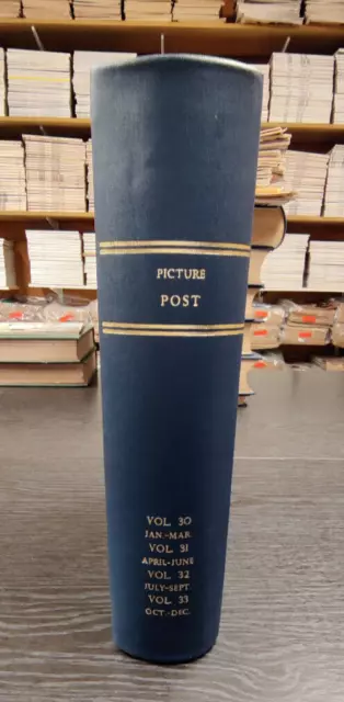 Picture Post Bound Volume: No.30, 31, 32 & 33 (Jan - Dec 1946) 4 Volumes