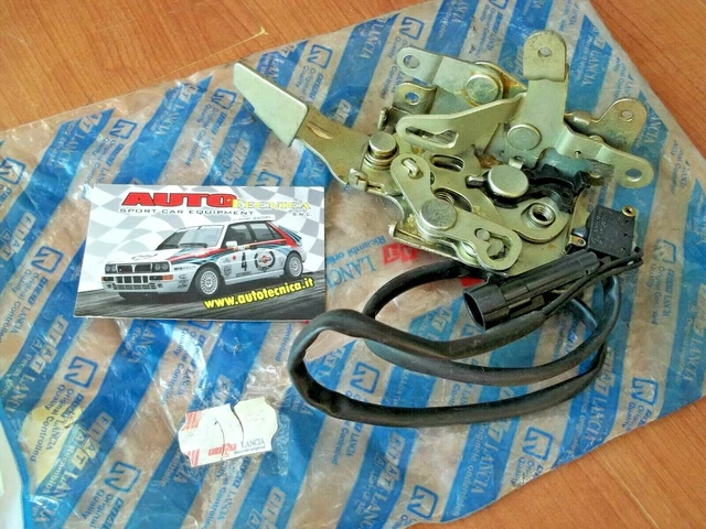 MIRAGLIO Trunk Lock With 2 Keys For Autobianchi & Lancia Y10 – OEM 7639261, Italian Made