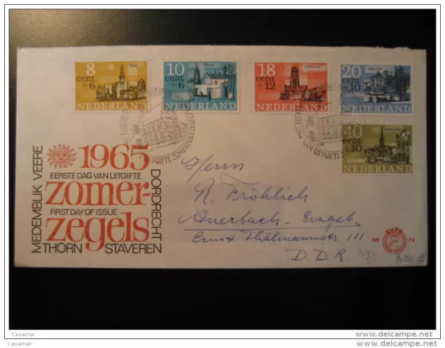 Gravenhage 1962 Fdc Cover Holland Netherlands