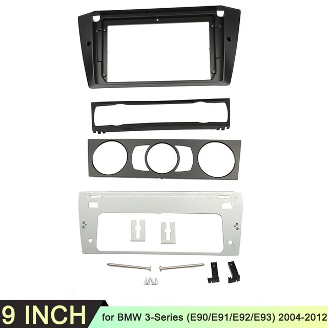 9 INCH Radio Frame for BMW 3-Series E90 E91 E92 E93 2004-2012 Dash kit Fascia