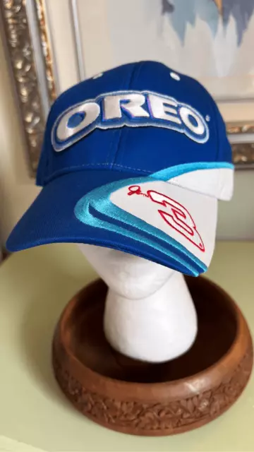 Vintage Dale Earnhardt Jr Nascar Oreo Racing Hat Cap Chase Authentics Blue new