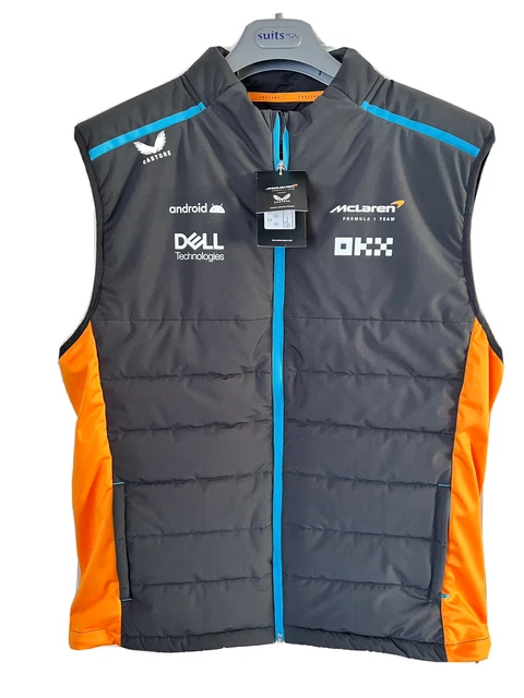 Gilet ibrido 2023 McLaren F1 Team replica Castore - Uomo 2XL (46 - 48"" petto)