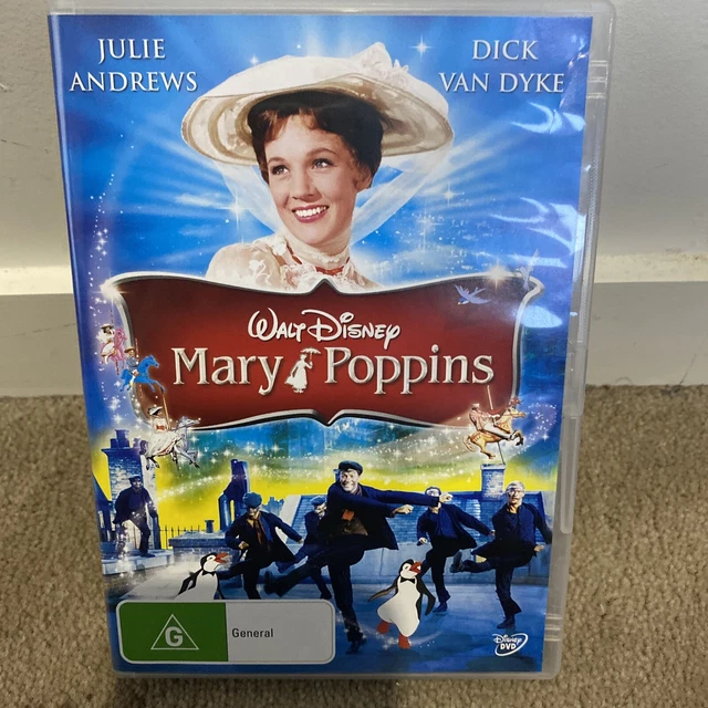 Mary Poppins DVD (Region 4) VGC Walt Disney Dick Van Dyke