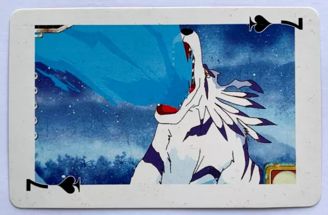 1999 CARD DIGIMON ADVENTURE #33 GARURUMON Foil