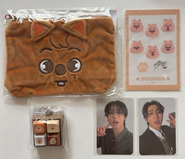 STRAY KIDS SKZOO Han Quokka Artículos Oficiales Set de 5 Juguetes