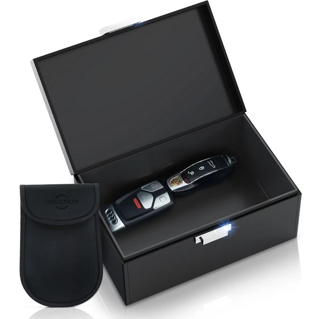 Boîte Cachette Magnétique Étanche 19x10x5,5 Cm – Aimants Puissants 10 Kg, Sous Voiture Ou Maison