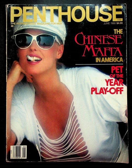 PENTHOUSE MAGAZINE JUNE 1988 Lisa Davies Barry Slotnick Interview