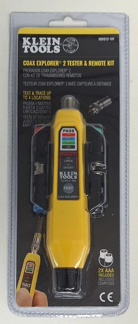 Klein Tools VDV512-101 Coax Explorer 2 with Remote Kit