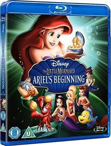 Little Mermaid 3 Ariels Beginning Blu Ray [BLU-RAY] New and sealed