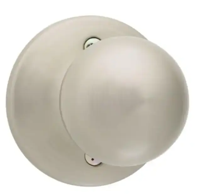 Kwikset Polo Satin Nickel 200P156ALRC Passage Hall/Closet Door Knob 92001-096