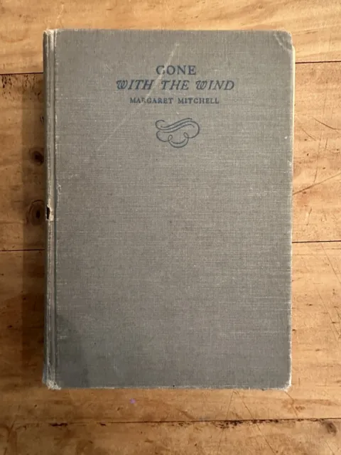 Gone With The Wind by Margaret Mitchell June 1936 1st Edition 2nd Printing Book