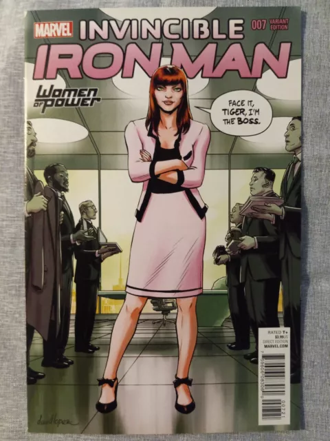 INVINCIBLE IRON MAN  7 Variant WOMEN OF POWER 1st App Of Riri Williams