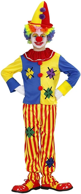 Costume da Clown Pagliaccio per Bimbo Neonato, 0-9 Mesi