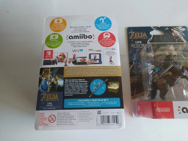 Lot Amiibo Link Skyward Sword Zelda Scholar Breath Of The Wild Archer rider neuf 4