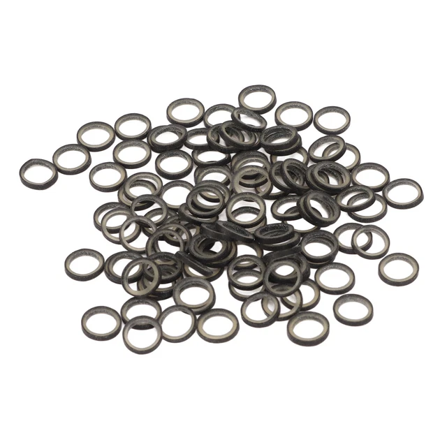 (Le Noir)500pcs élastiques Dentaires Bandes élastiques De Traction Légères