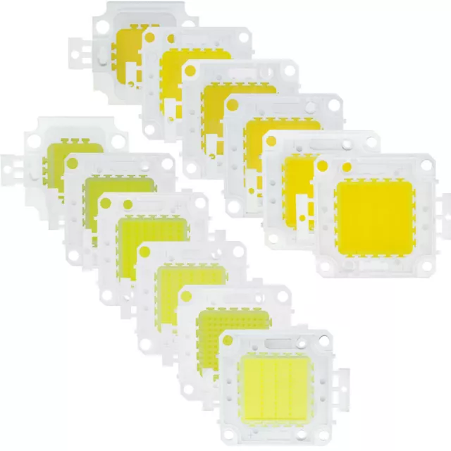 High Power LED Chip COB 10W 20W 30W 50W 70W 100W Kaltweiß Warmweiß Licht 12V 36V