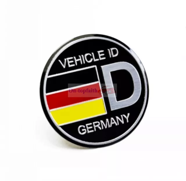 Wolfsburg Viehcle ID Germany Metal Badge Emblem Sticker FIT FOR VW MK7 MK6 Audi