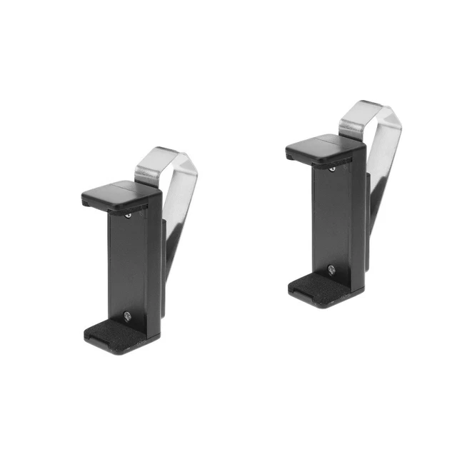 2 pezzi clip visiera telecomando porta garage acciaio inox per