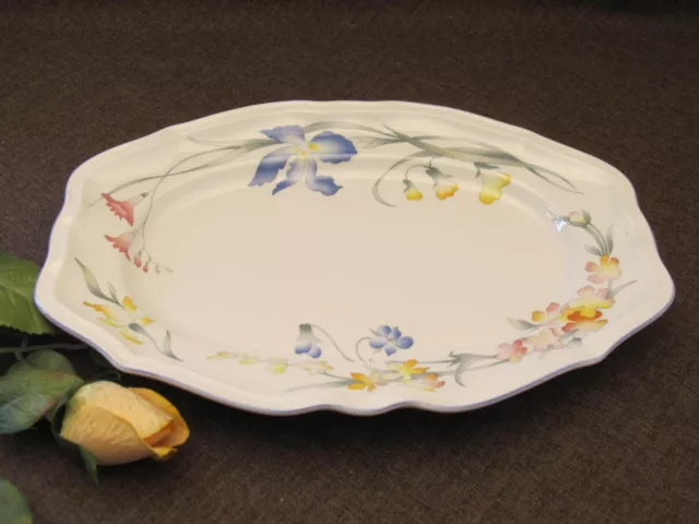 VILLEROY & BOCH   RIVIERA  1 ovale Platte 29 cm   V&B