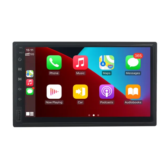 Universal Car Stereo Radio GPS Navi with CarPlay Android Auto AirPlay BT 7Inch