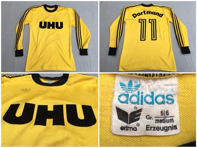 Maillot Vintage Borussia Dortmund Erima – N°11 Manches Longues – Taille M