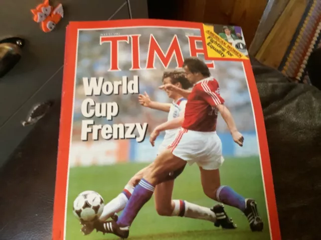 Time Magazine no 28 World Cup Frenzy