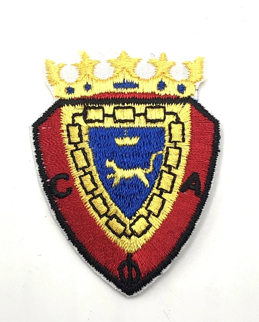 Badge Football Ancien Valence CF – Écu Brodé Années 80 – Collectionneur