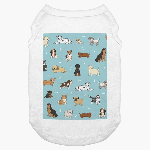 Dogs Pet Tank - Dog Breed Dog Tank - Graphic Dog Apparel