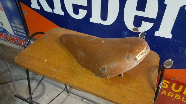 VINTAGE SELLE DE VELO IDEALE TB14 ROUTENS HERSE SINGER
