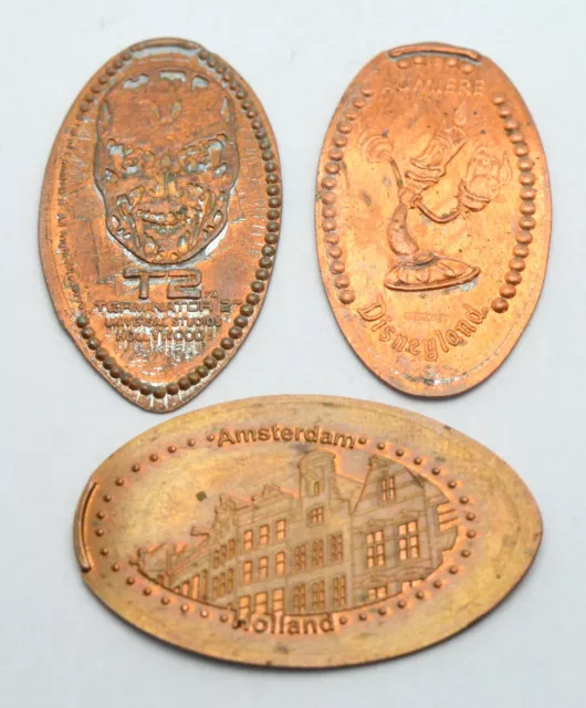 Terminator T2 Universal Studios, Disneyland Disney, Amsterdam Holland Token Lot