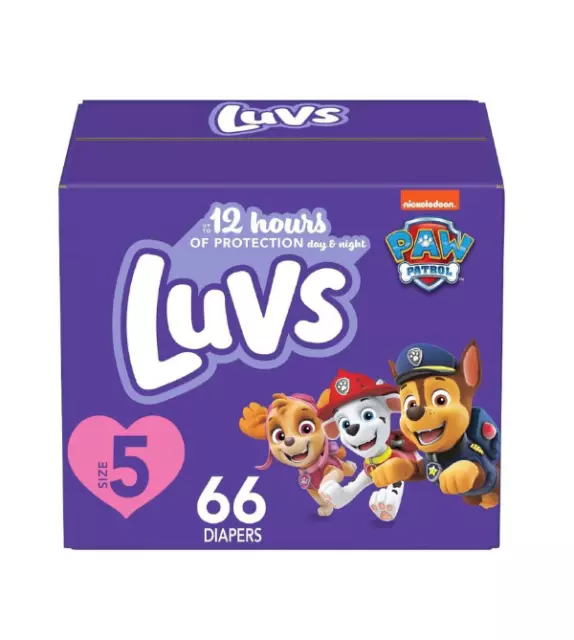 Luvs Ultra Leakguards Diapers, Size 5, 66 Count