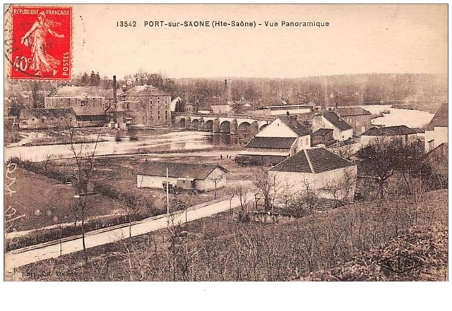 70 . n° 43867 . port sur saone.vue panoramique