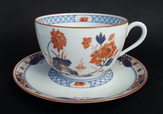 RARE belle TRES GRANDE TASSE DEJEUNER porcelaine HAVILAND LIMOGES LES PAPILLONS