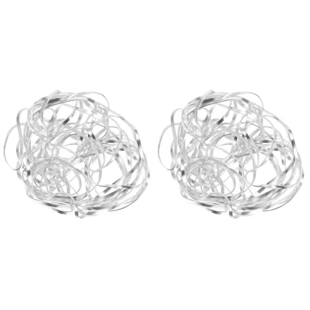 2 Pcs Fixed Grid Flower Arrangement Fixer Wire Holders Cords