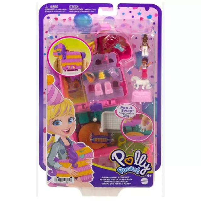 POLLY POCKET FASHION BEACH GAME MATTEL 2003 C6273 & UNOPENED for