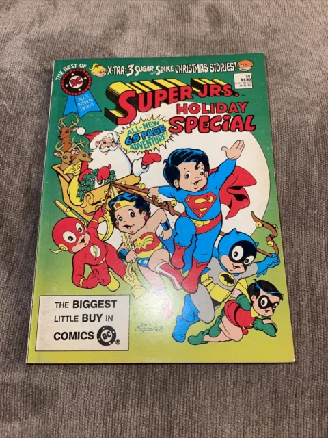 The Best of DC Blue Ribbon Digest 58 VG Condition Super Jrs Holiday Special