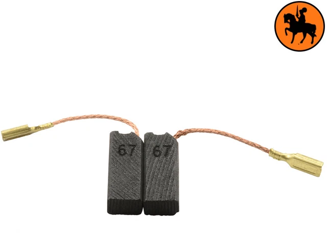Balais De Charbon (Charbons Moteur) Pour Perceuse/Burineur Hilti TE 35-C, TE 54, TE 55 - 6.3x10x19mm