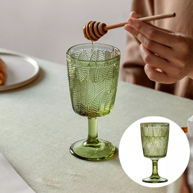 Wine Glass Glasses Delicate Goblet Embossed Drinking