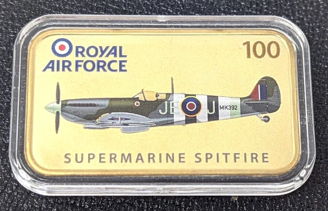 RAF Royal Air Force Centenary Pin Badge - 100 Years (1918-2018) Target Logo, Enamel & Metal