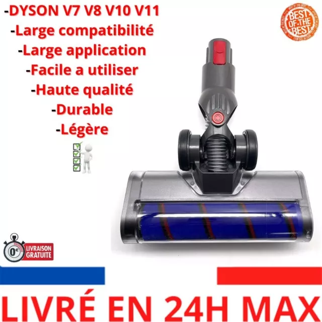Brosse à rouleau Brushroll pour aspirateur Dyson V7 SV11 Animal