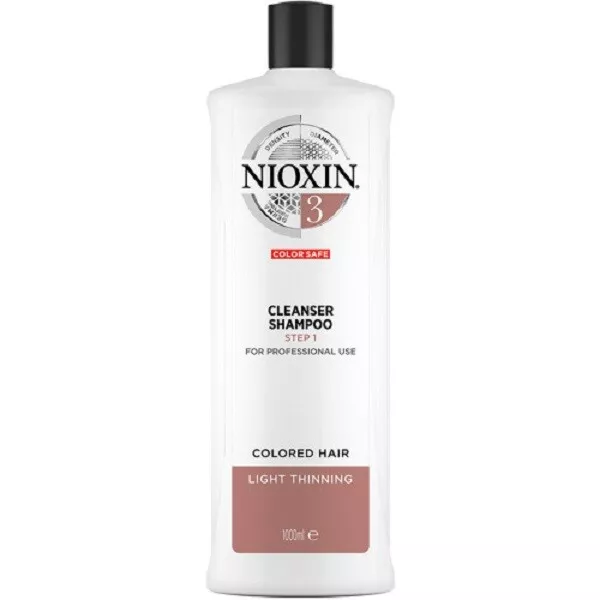 Wella Nioxin System 3 Cleanser Shampoo Step 1 1000ml - Neu (29,90€/1l)