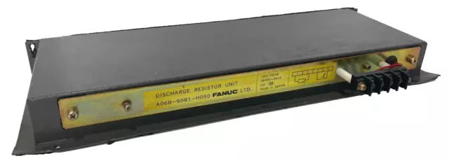 USED Fanuc A06B-6081-H050 Discharge Resister Unit