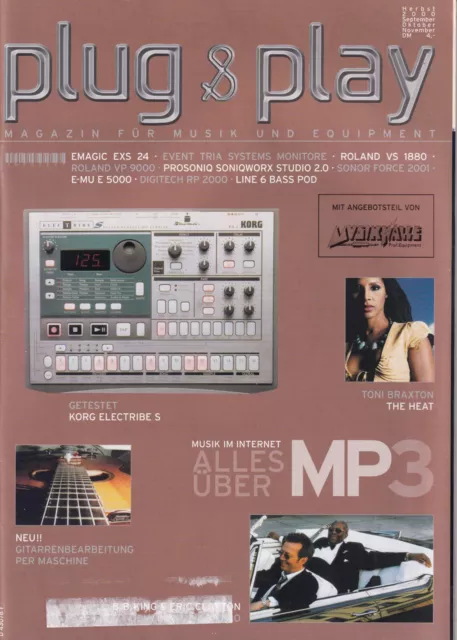 PLUG & PLAY  9-12/2000 - Magazin f. Musik u. Equipment - Eric Clapton & B.B.King